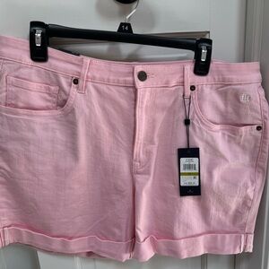 Tommy Hilfiger Pink Jean Shorts for Women